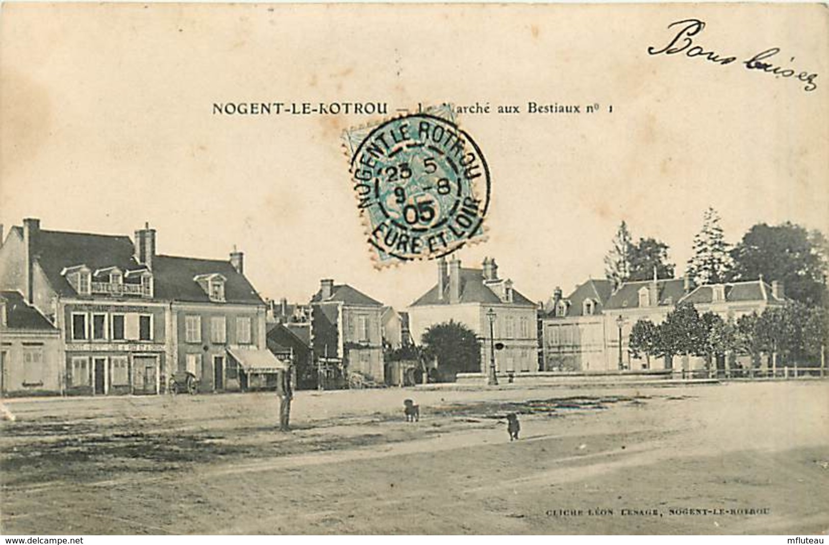 28* NOGENT LE ROTROU Marche Aux Bestiaux   MA100,1151 - Nogent Le Rotrou