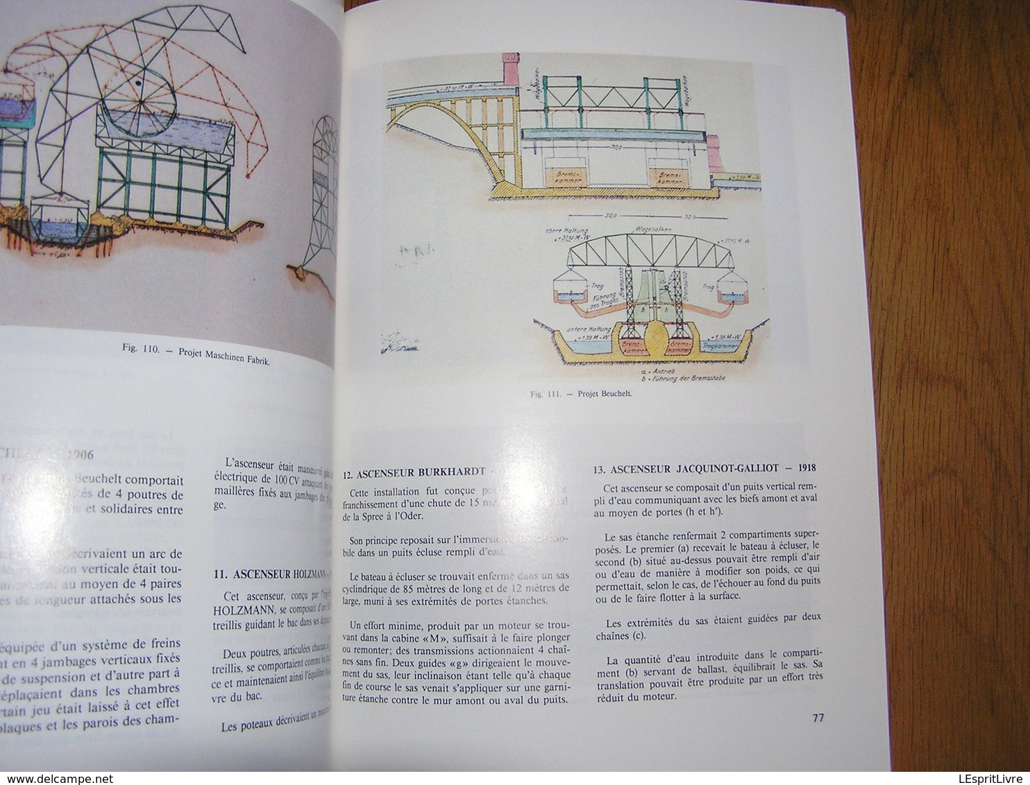 HISTOIRE DES VOIES NAVIGABLES Le Canal du Centre Régionalisme Ecluse Batelerie Projet Vifquain Hageau Peslin Houdeng