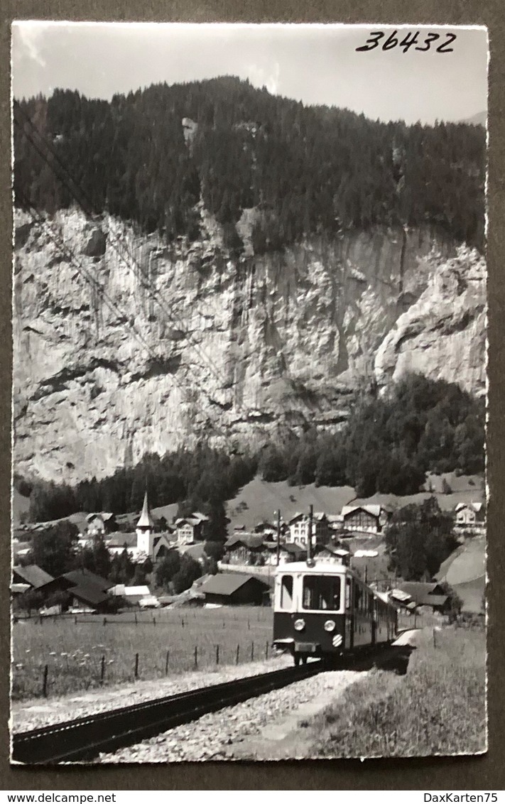 Lauterbrunnen Wengernalpbahn/ Photo Gyger Adelboden/ Nummer Oben - Adelboden