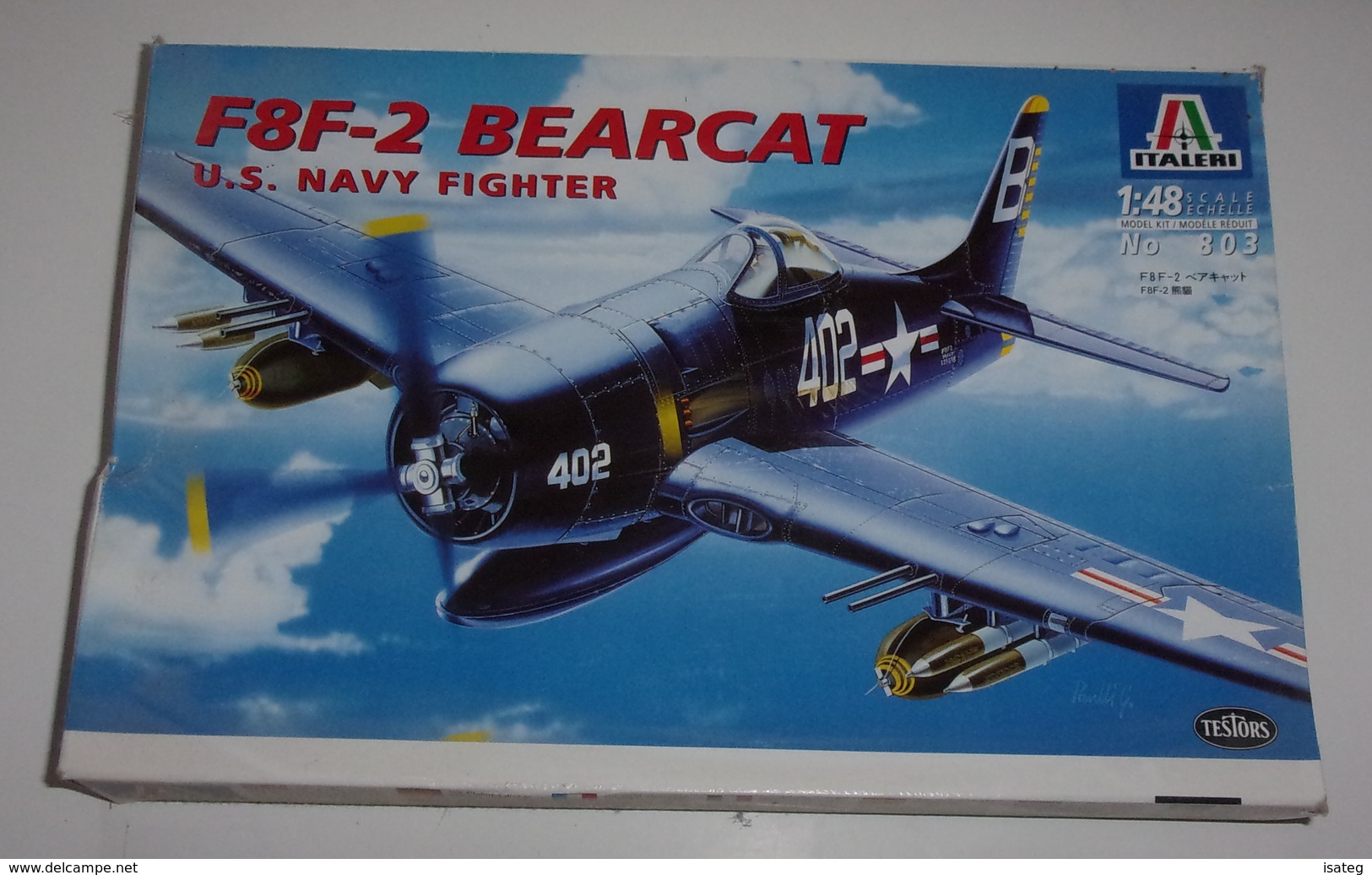 Maquette Avion F8f-2 Bearcat-Italeri - Otros & Sin Clasificación