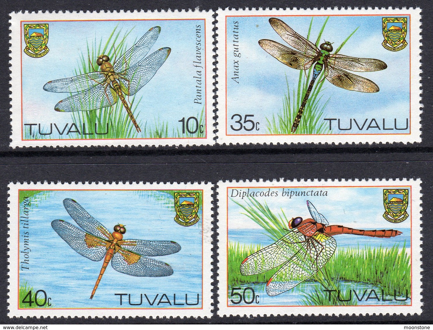Tuvalu 1983 Dragonflies Set Of 4, MNH, SG 217/20 (BP2) - Tuvalu