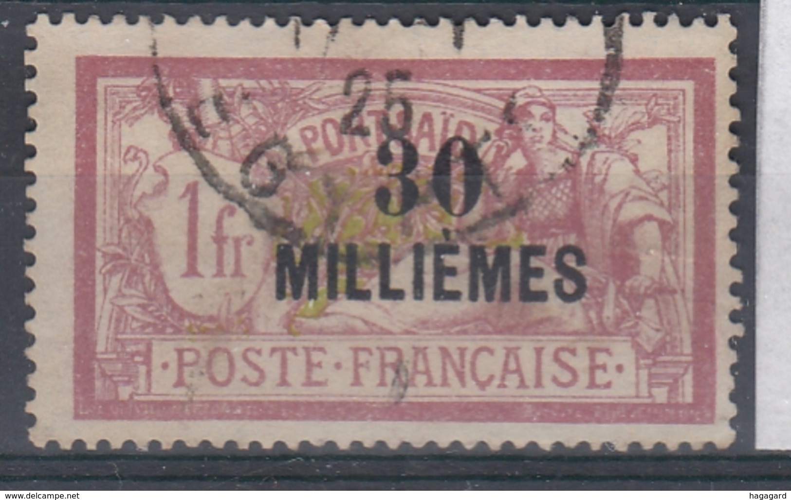 +M63. Port Said 1921-23. Yvert 57. Cancelled - Usados