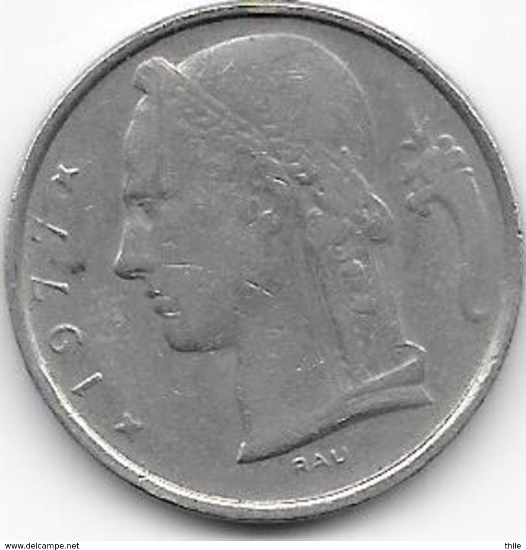 BELGIQUE 1977 - 5 Francs - 5 Frank