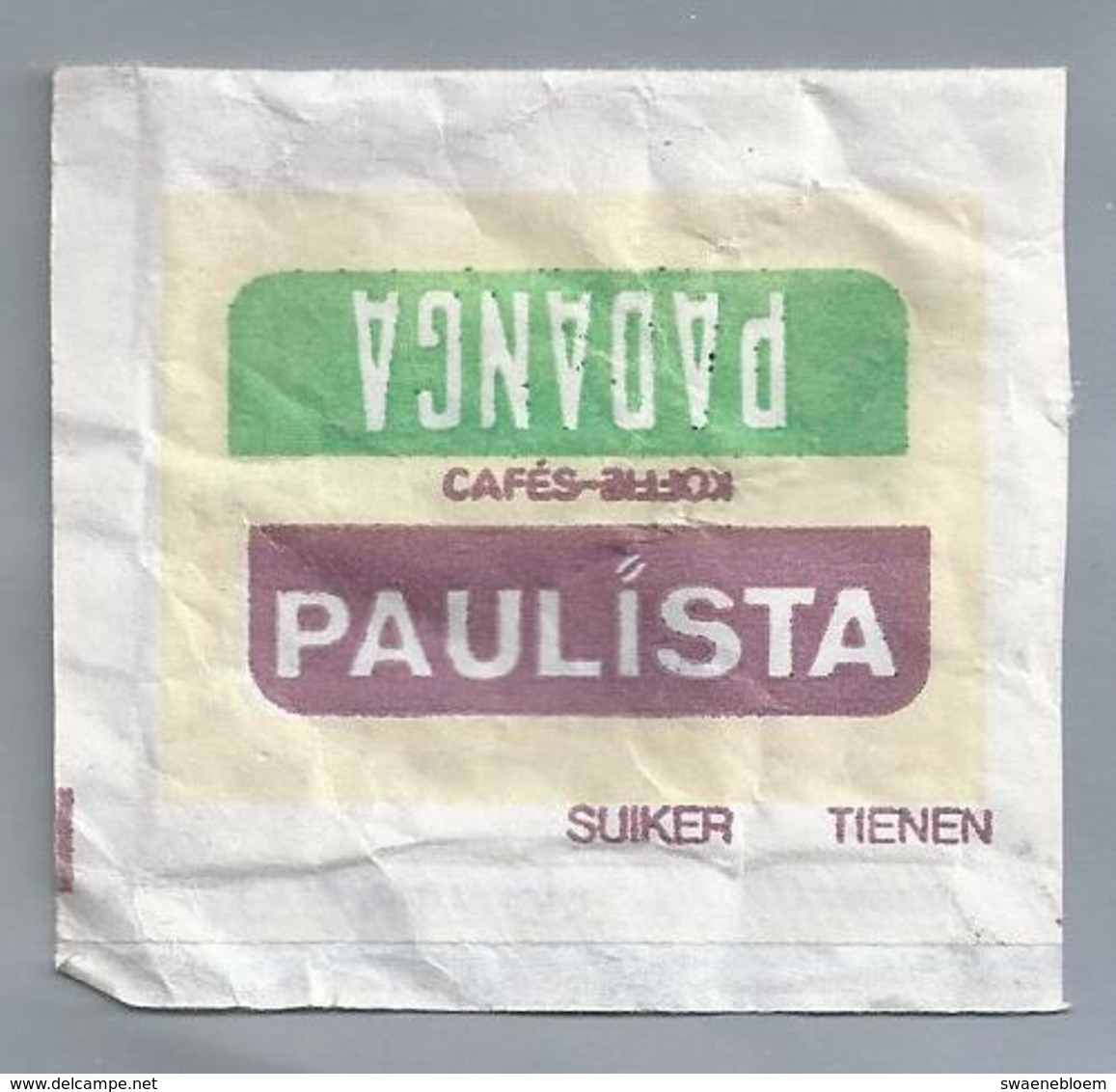 Suikerzakje.- KOFFIE PADANGA. CAFÉS PAULISTA. Suiker Sucre Zucchero Zucker Sugar - Suiker