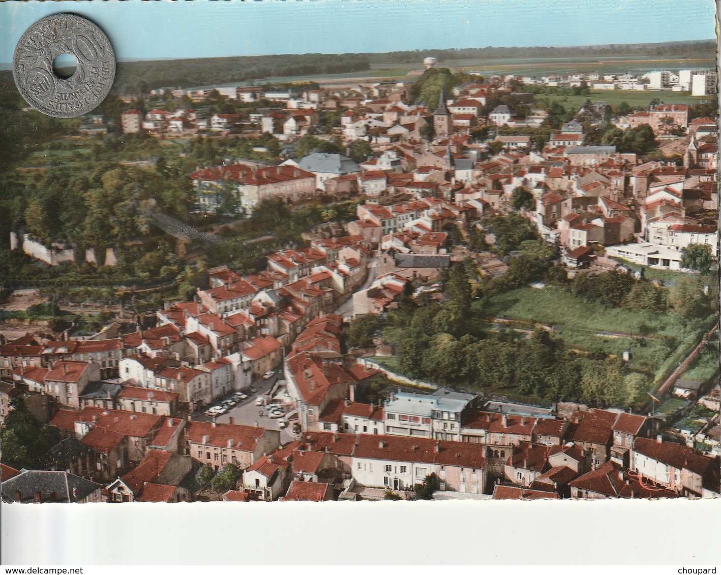 54 - Carte Postale Semi Moderne De  BRIEY  Vue Aérienne - Briey