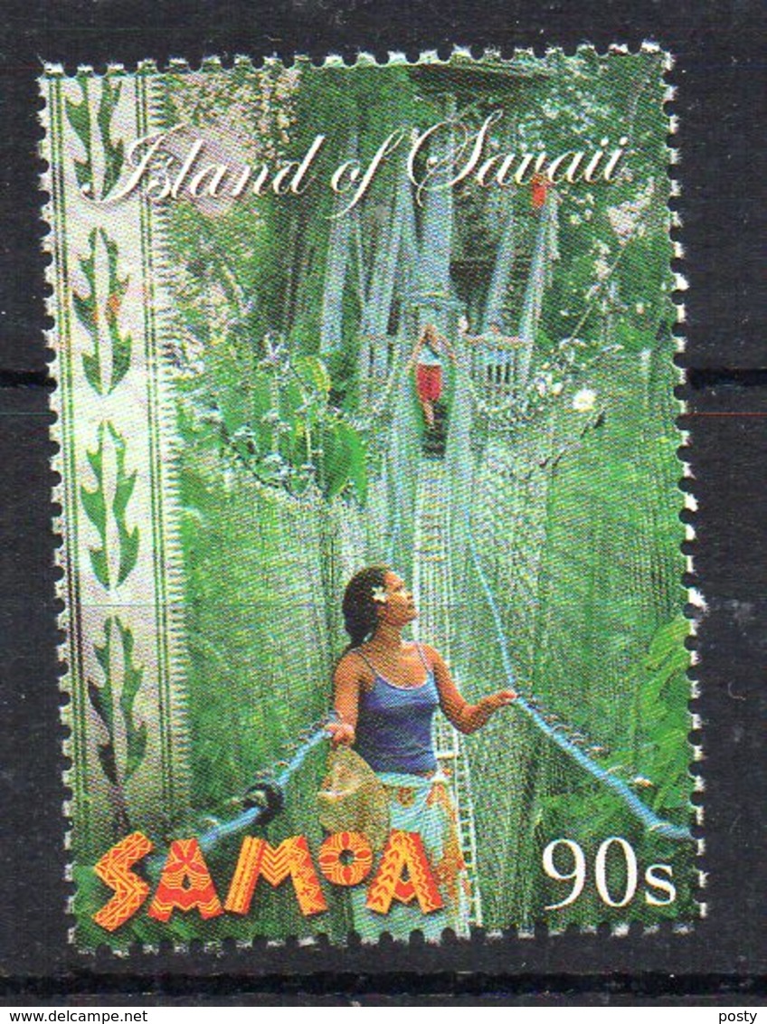 SAMOA - 2002 - PONT DE CORDES - ROPE BRIDGE - PONTS - BRIDGES - - Samoa