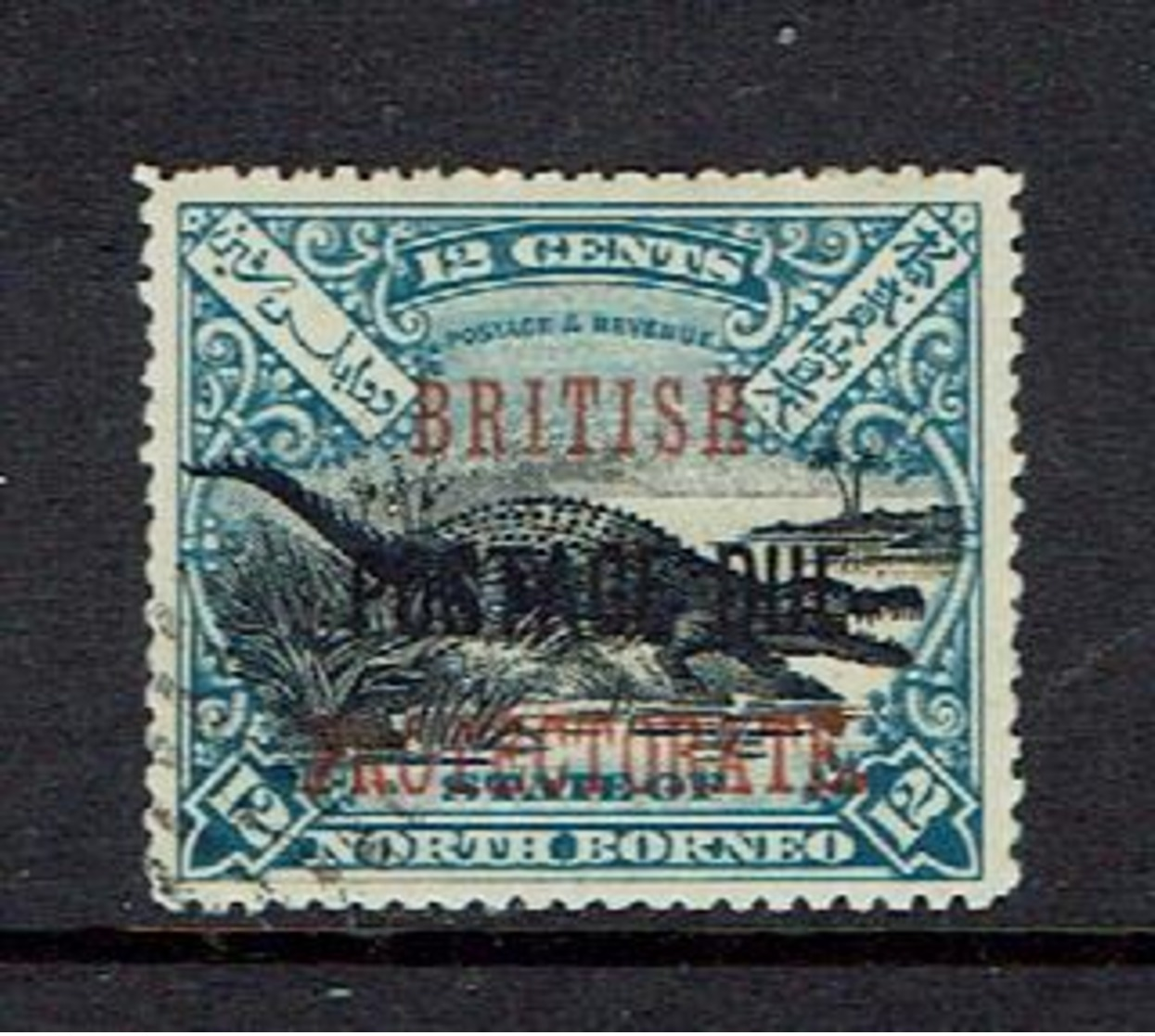 Early North Borneo...Postage Due...1908 - North Borneo (...-1963)