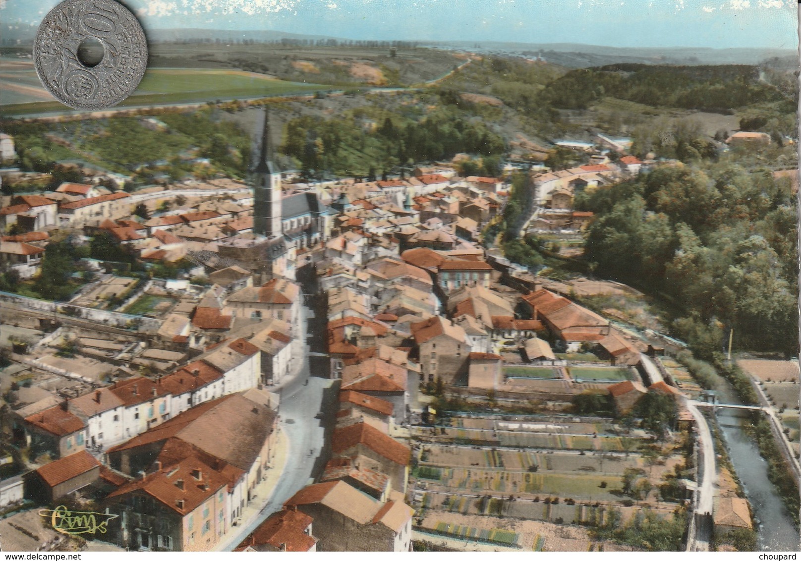 54 - Carte Postale Semi Moderne De   VEZELISE   Vue Aérienne - Vezelise