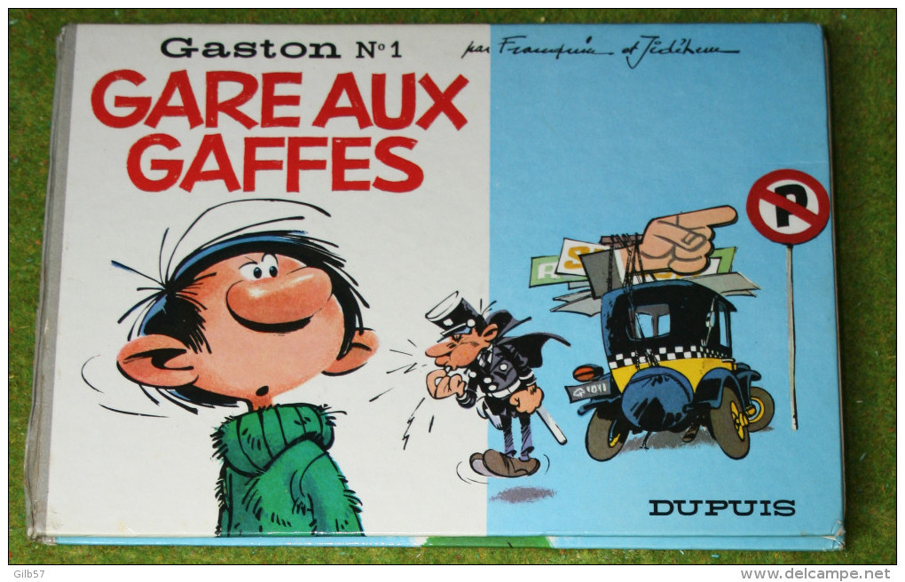 GASTON LAGAFFE N°1 "Gare Aux Gaffes" EO 1966 - Gaston