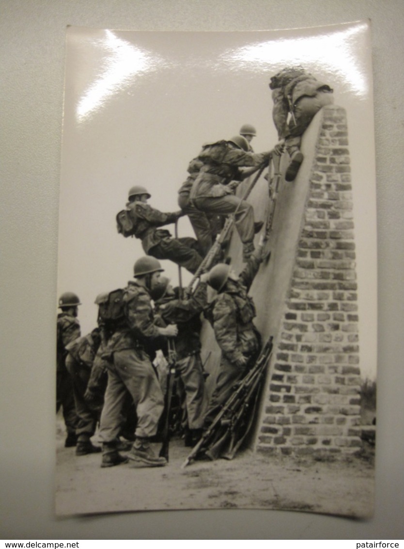 Training Op De Hinderpalenbaan / Entrainement A La Piste D'obstacles       Belgisch Leger Armee Belge - Manoeuvres