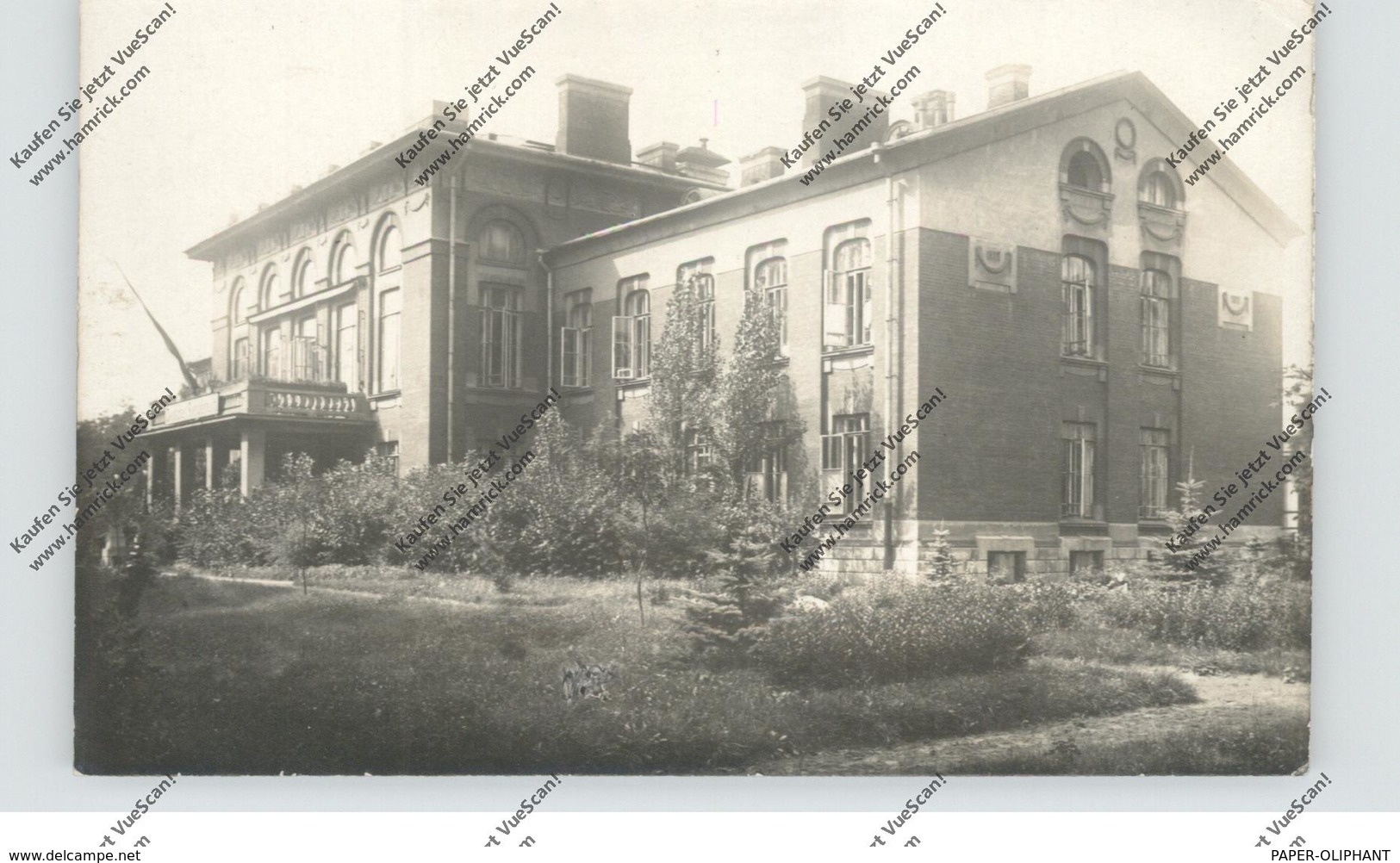 PL - 00-001 WARSZAWA / WARSCHAU, 1.Weltkrieg, Deutsches Soldatenheim, Photo-AK - Pologne