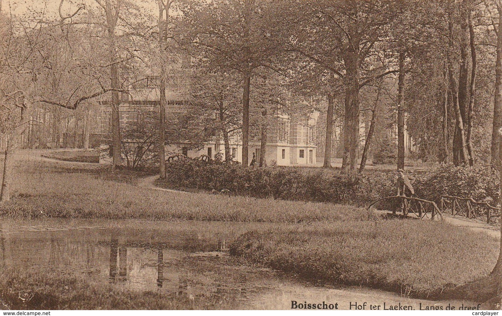 BOISSCHOT / Booischot - Hof Ter Laeken - Langs De Dreef - 1936 - Heist-op-den-Berg