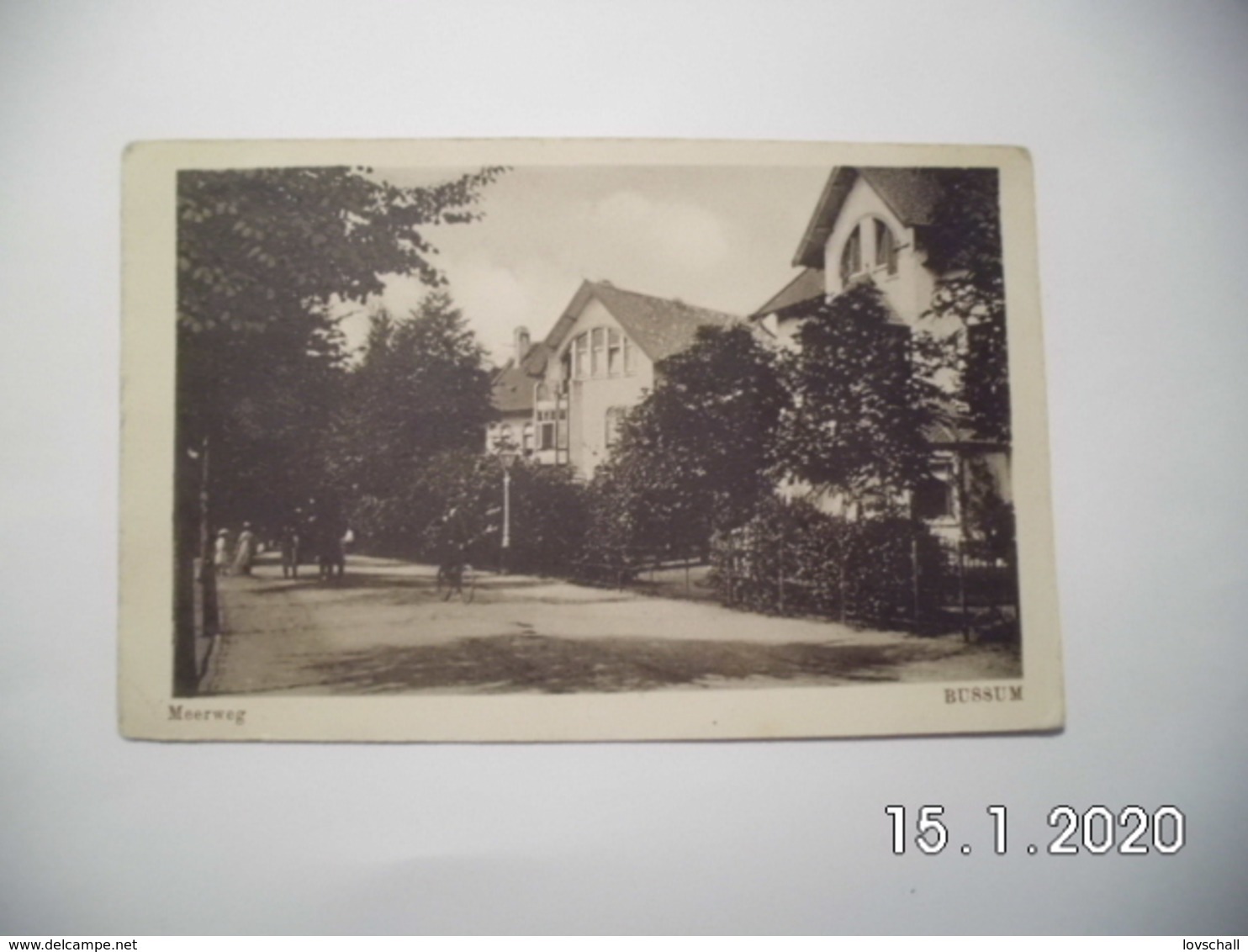 Bussum. - Meerweg. (14 - 8 - 1919) - Bussum