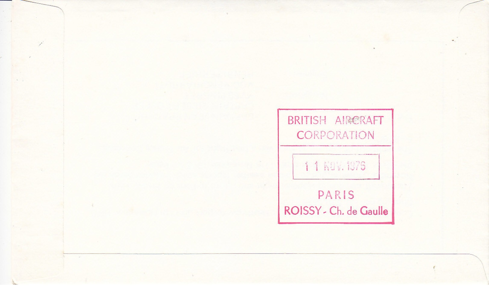 Concorde , 1er Vol Londres - Paris , 1975 ,avec Certificat , 2 Scans - Lettres & Documents