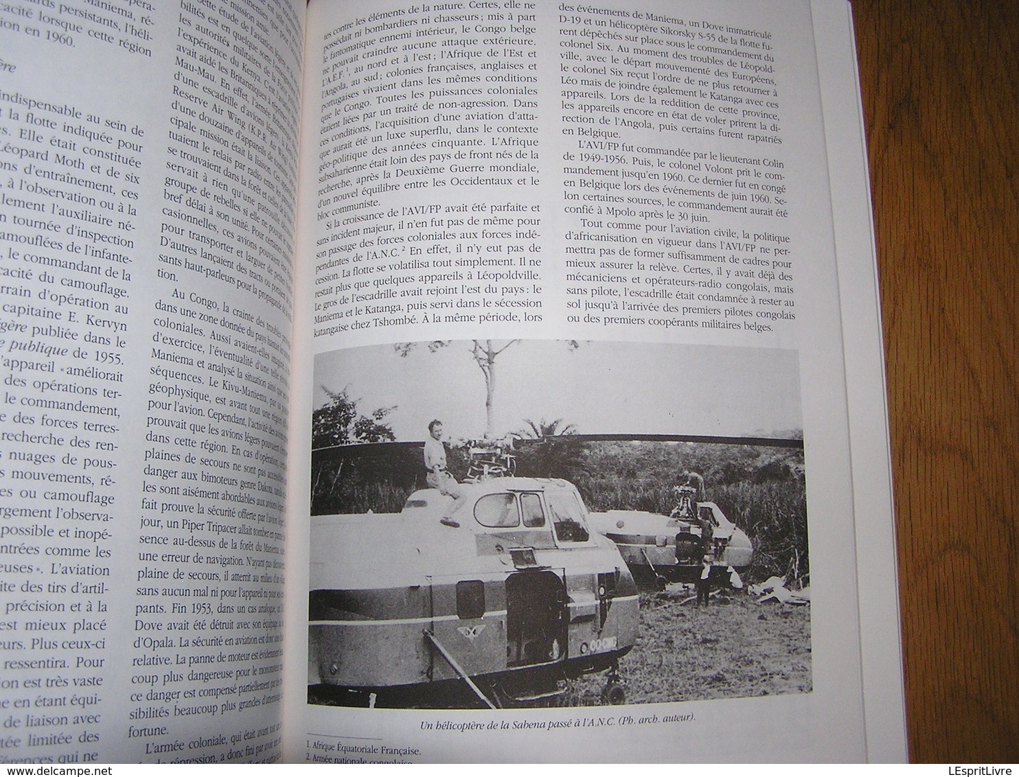 L'AVIATION CIVILE ET MILITAIRE ZAÏROISE Régionalisme Aviation Congo Afrique Liaison Aérienne Kamina Garde Civique SABENA