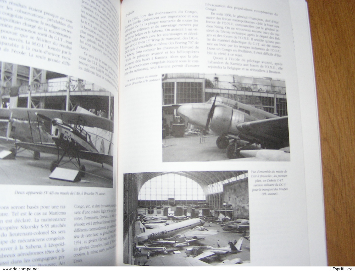 L'AVIATION CIVILE ET MILITAIRE ZAÏROISE Régionalisme Aviation Congo Afrique Liaison Aérienne Kamina Garde Civique SABENA