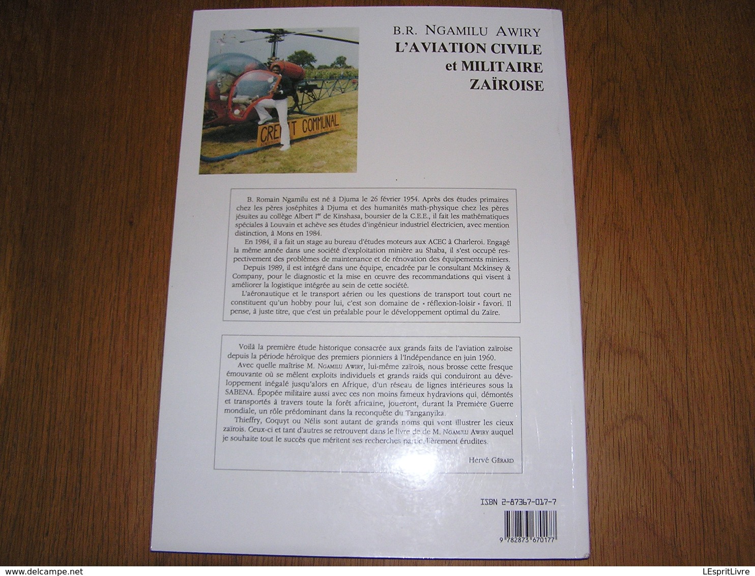 L'AVIATION CIVILE ET MILITAIRE ZAÏROISE Régionalisme Aviation Congo Afrique Liaison Aérienne Kamina Garde Civique SABENA