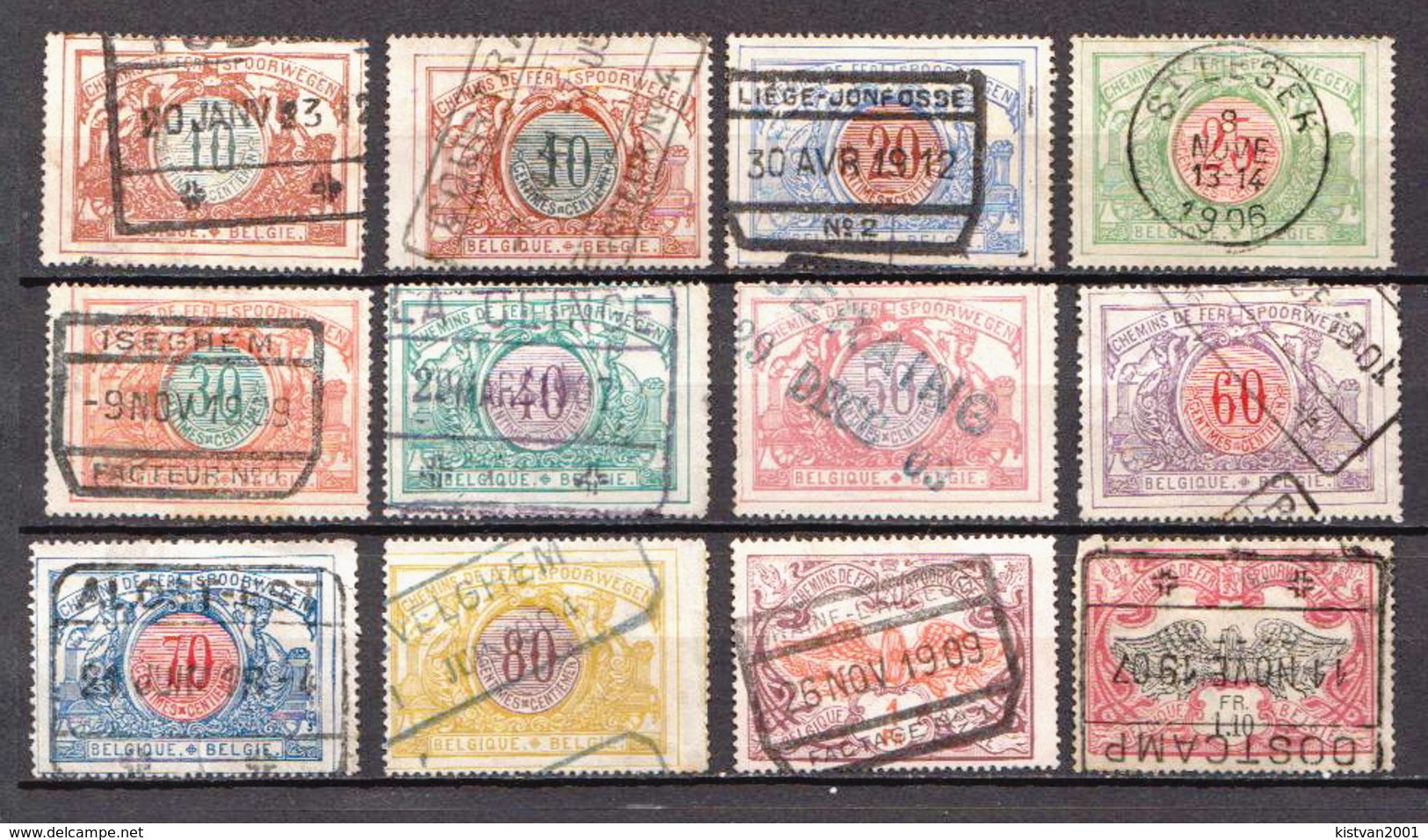 Belgium Used Stamps - Other & Unclassified