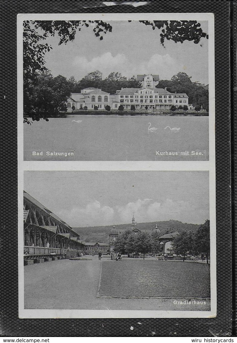 AK 0411  Bad Salzungen - Kurhaus Und Gradierhaus / Verlag Hopf Um 1937 - Bad Salzungen