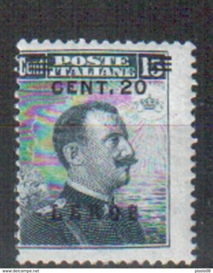 EGEO LERO 1916 20 C. SU 15 C.  ** MNH - Egée (Lero)