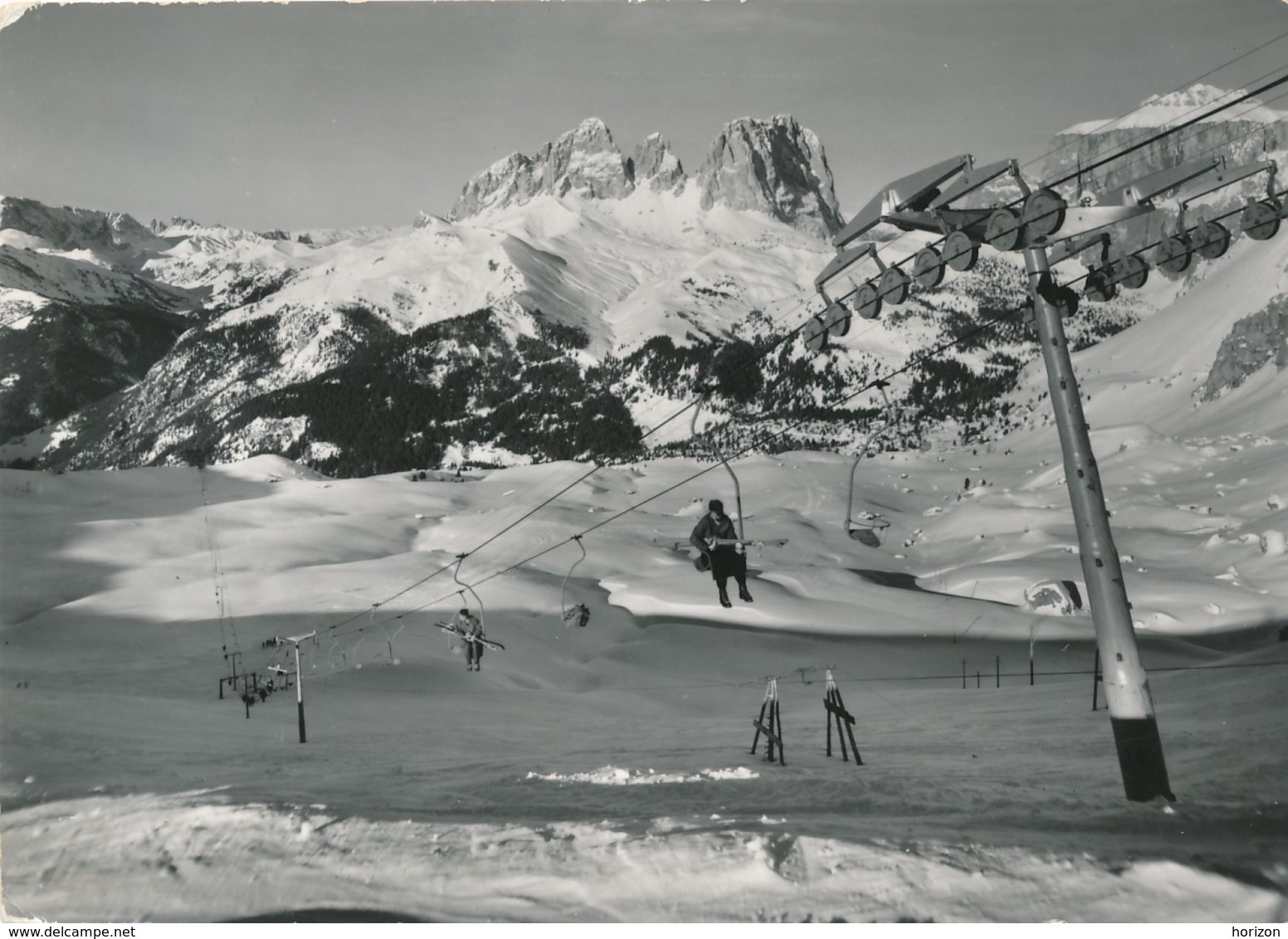 2a.376. Seggiovia Pecol - Belvedere Del Pordoi... - 1968 - Sonstige & Ohne Zuordnung