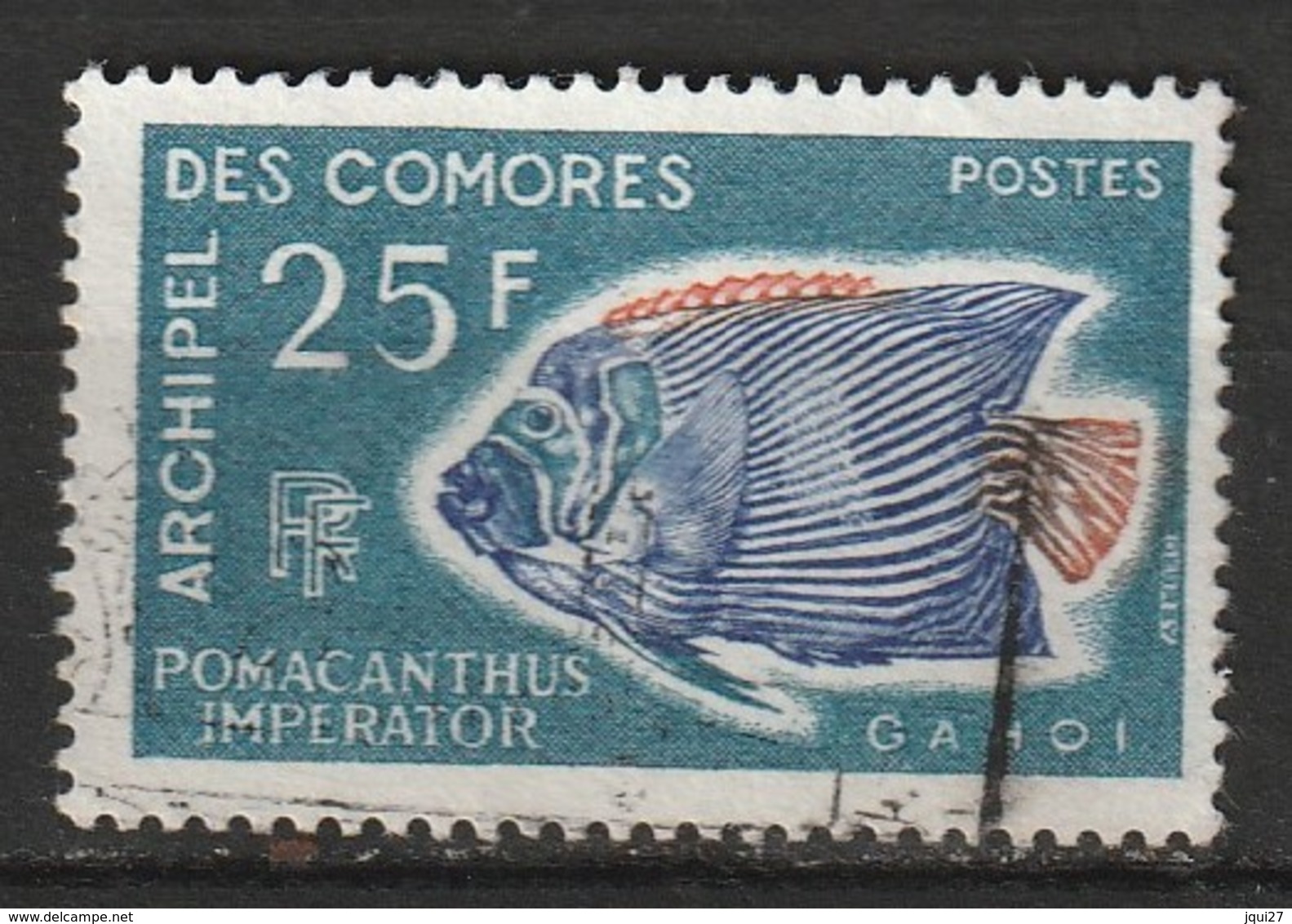 Comores N° 48 Poisson - Used Stamps