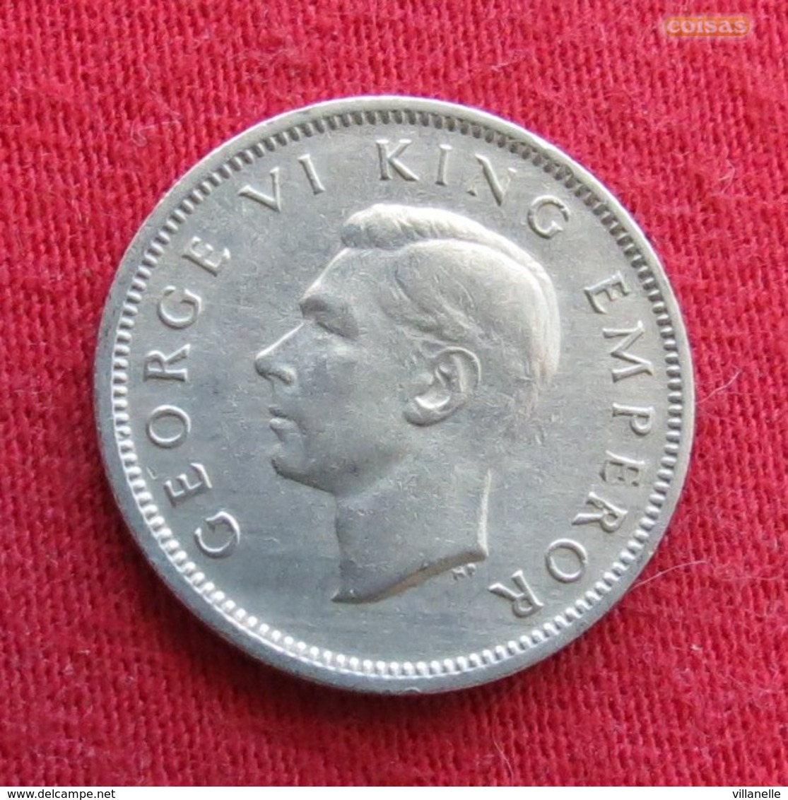 New Zealand 6 Six Pence 1947 KM# 8a  Nova Zelandia Nuova Zelanda Nouvelle Zelande - Nueva Zelanda