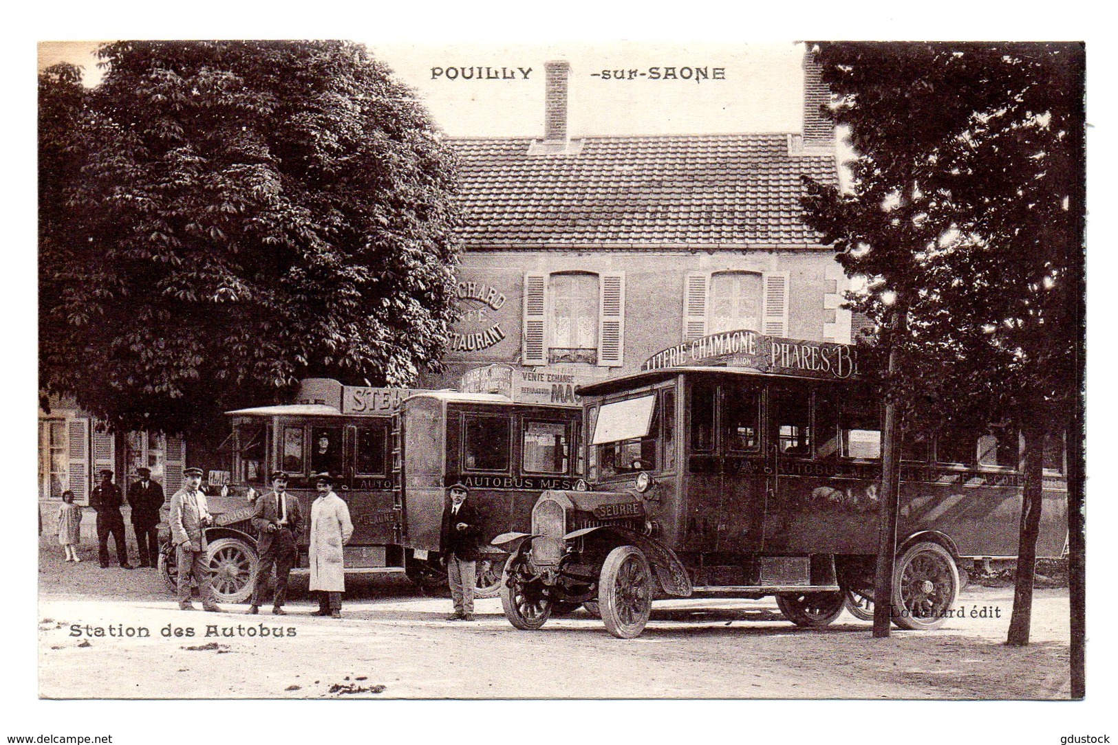 Pouilly Sur Saonestation Des Autobus - Andere & Zonder Classificatie
