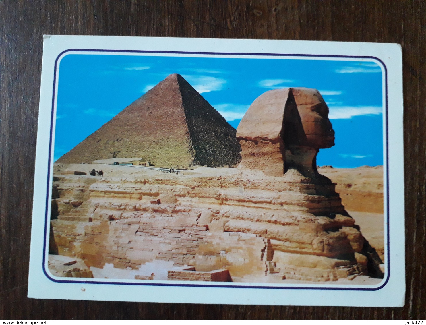 L22/1394 EGYPTE Giza - The Great SPHINX And KEOPS Pyramids - Gizeh