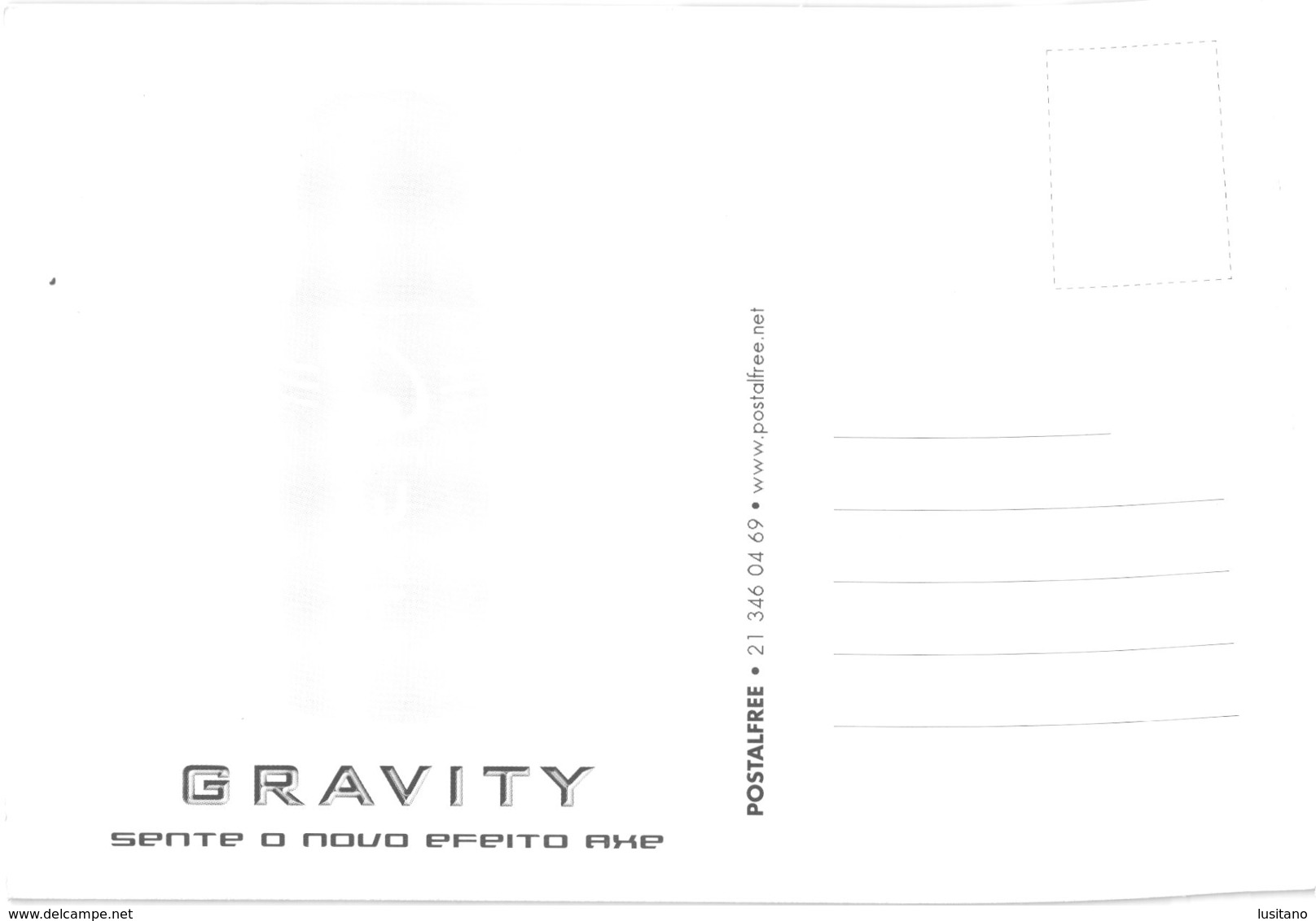 AXE Gravity Parfum Carte Postale - Modernes (à Partir De 1961)