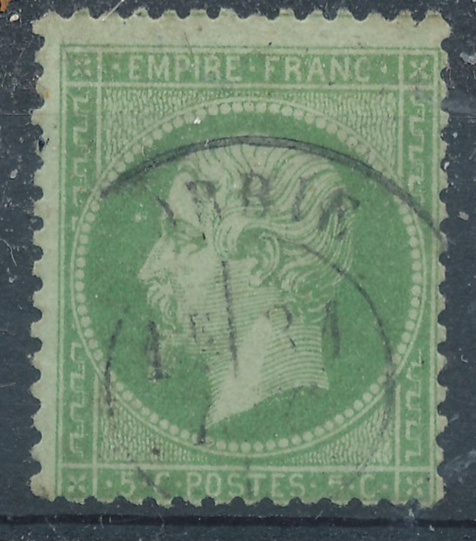 N°20 CACHET A DAYTE BELLE FRAPPE. - 1862 Napoléon III