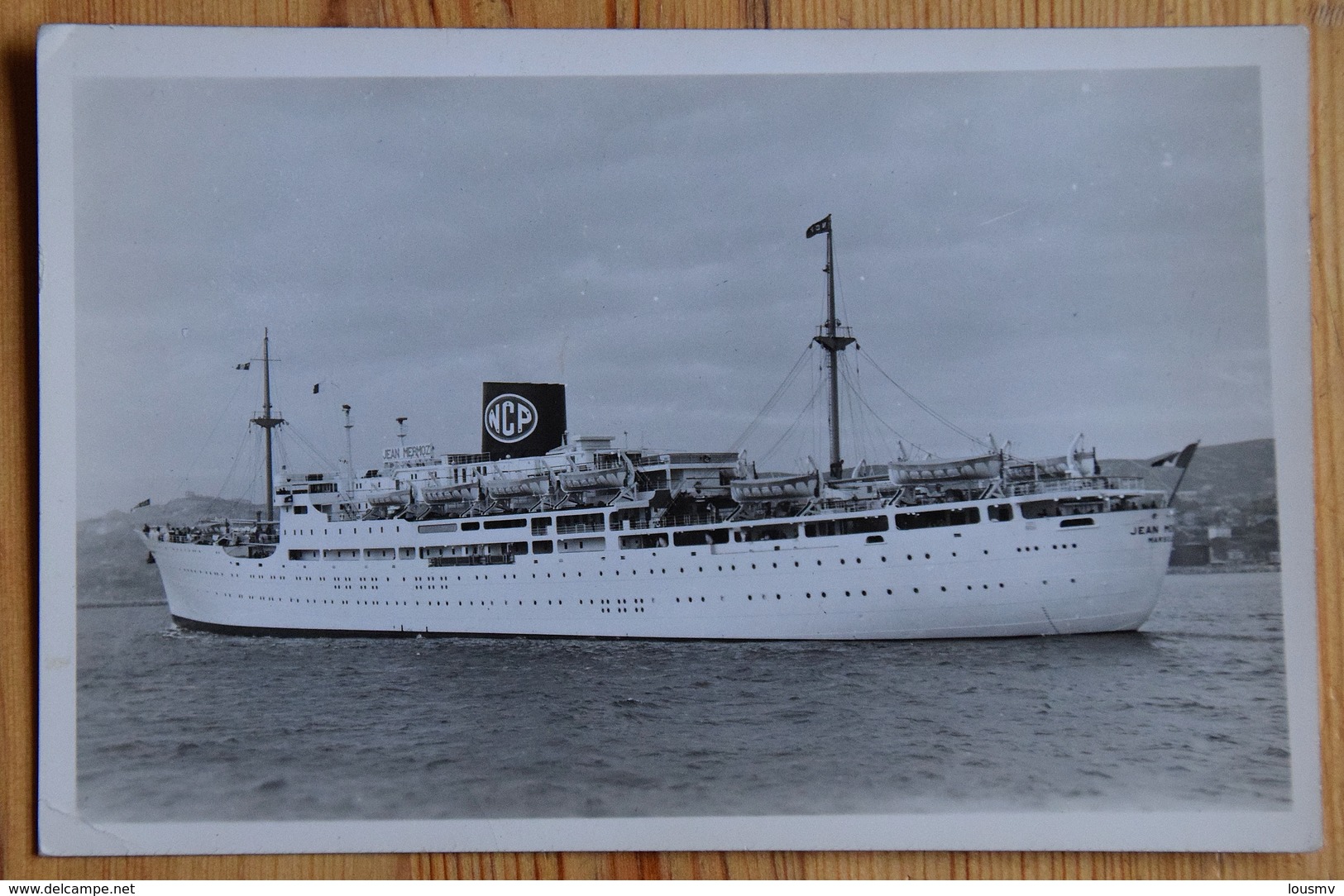 Photo Du Paquebot Jean Mermoz - Marseille - NCP : Nouvelle Compagnie De Paquebots - Filiale Chargeurs Réunis - (n°16976) - Boats