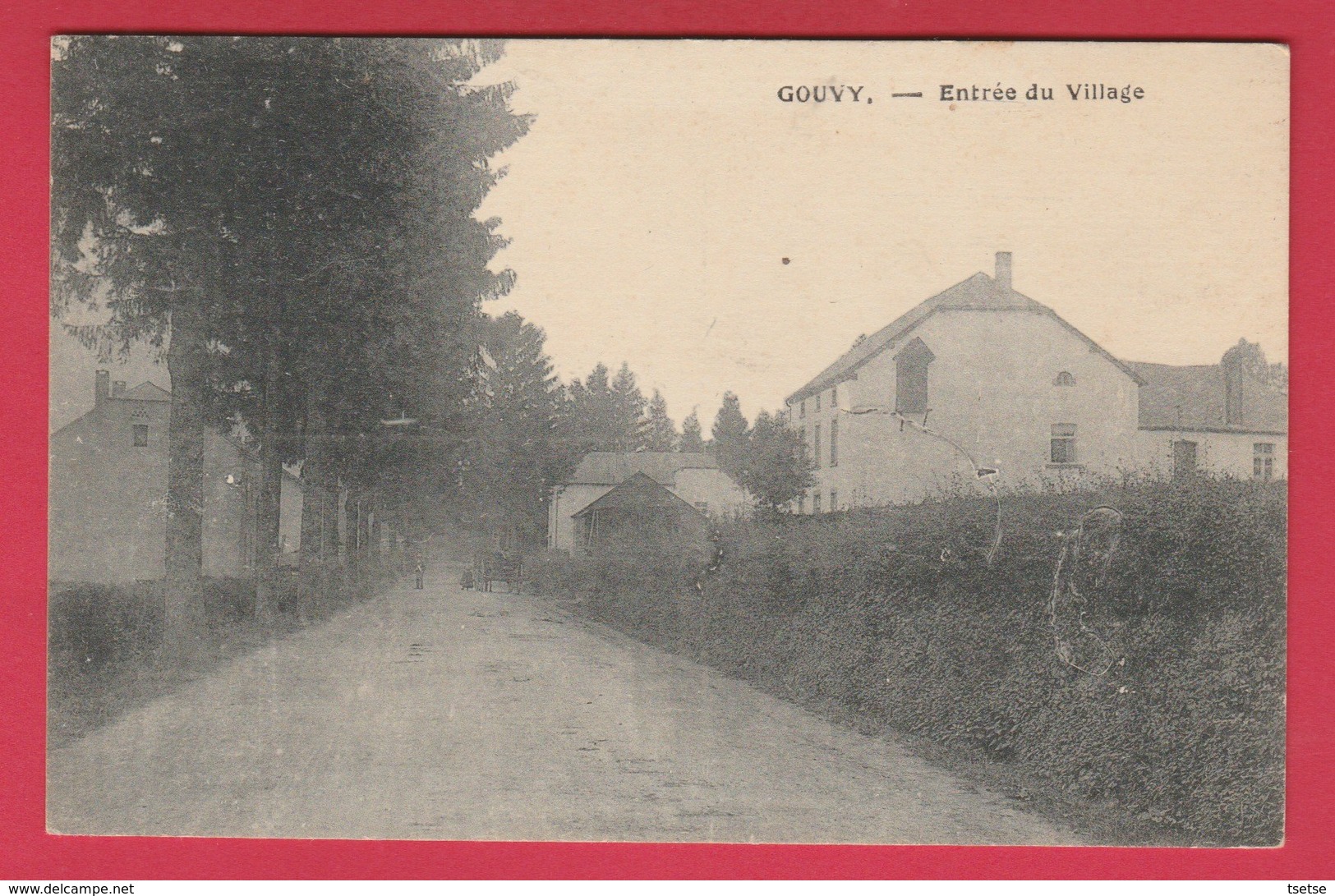 Gouvy - Entrée Du Village ( Voir Verso ) - Gouvy