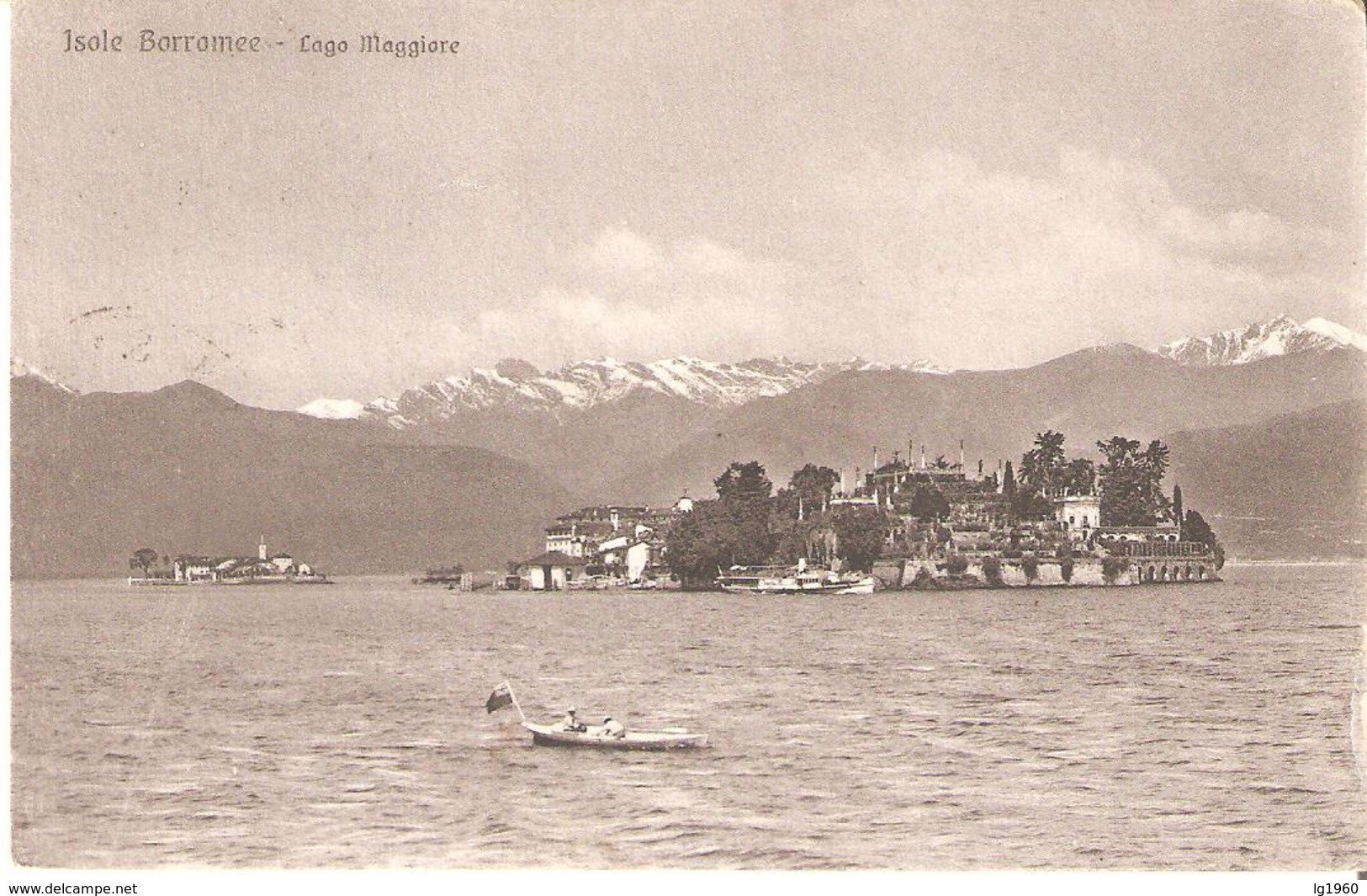 25) Isole Borromee - Lago Maggiore - 1933 - Verbania