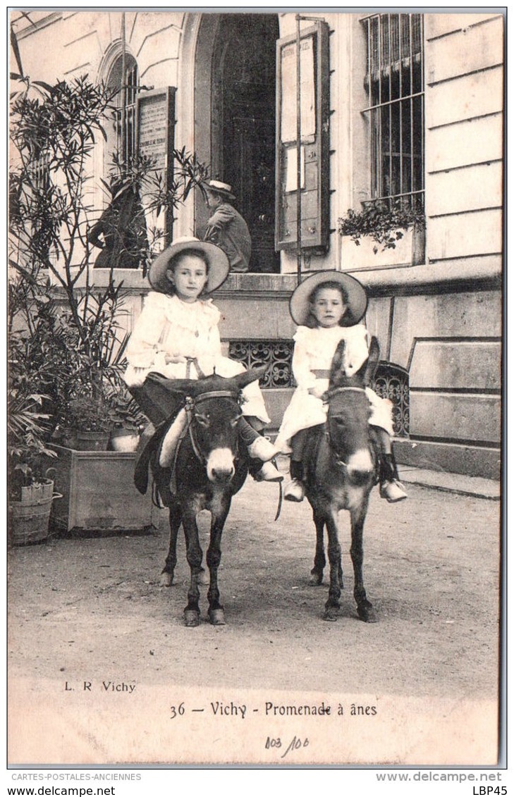 03 VICHY - Promenade à ânes - Vichy