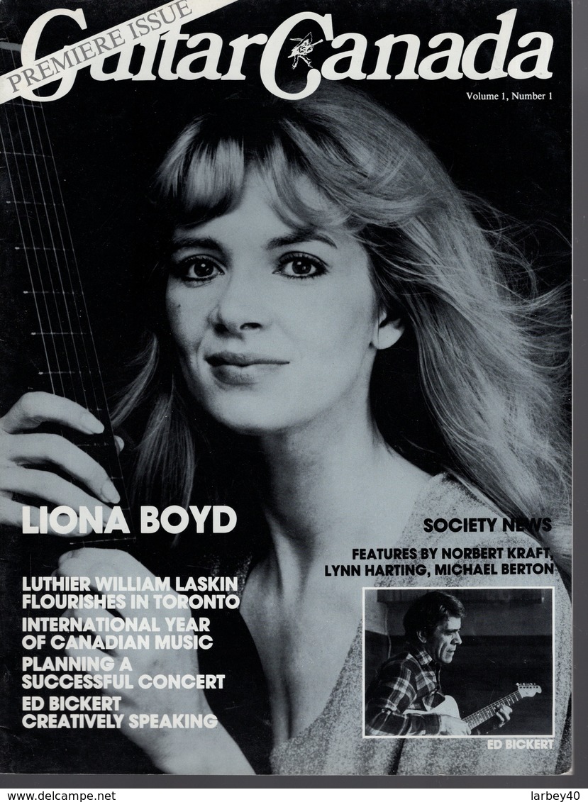 Revue De Musique -  Guitar Canada N° 1 - Liona Boyd - Autres & Non Classés