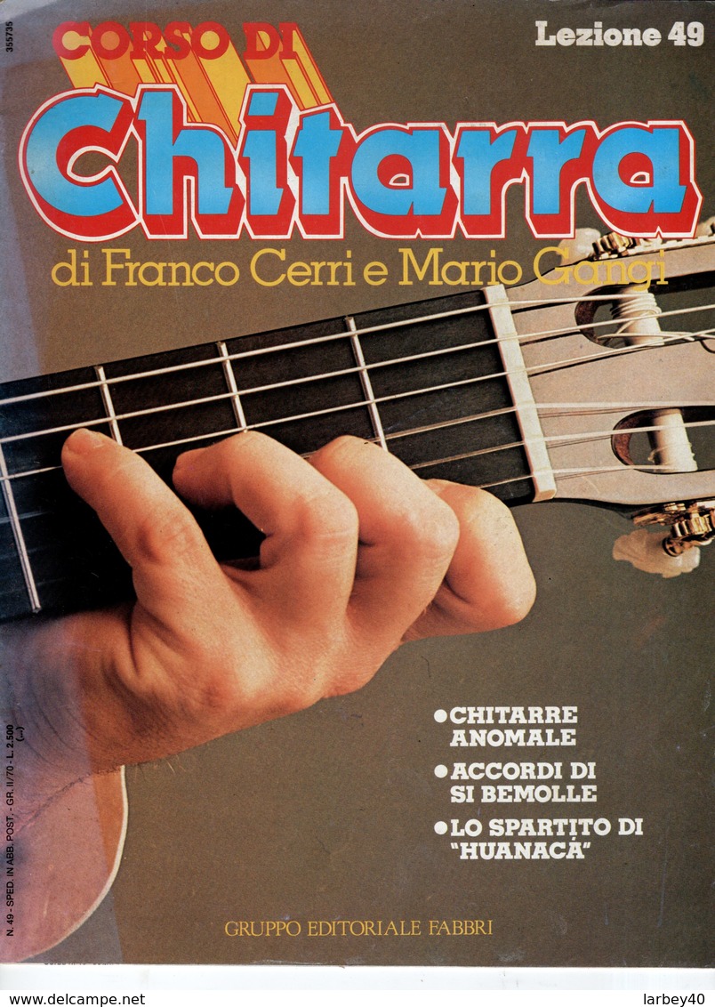 Revue De Musique -  Corso Di Guitarra Di Franco Cerri E Mario Gangi - Unclassified