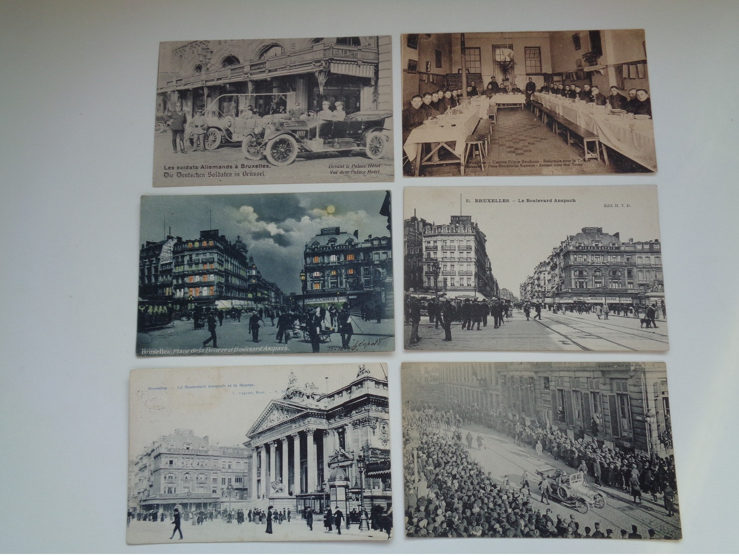 Beau Lot De 60 Cartes Postales De Belgique  Bruxelles      Mooi Lot Van 60 Postkaarten Van België  Brussel - 60 Scans - 5 - 99 Postkaarten