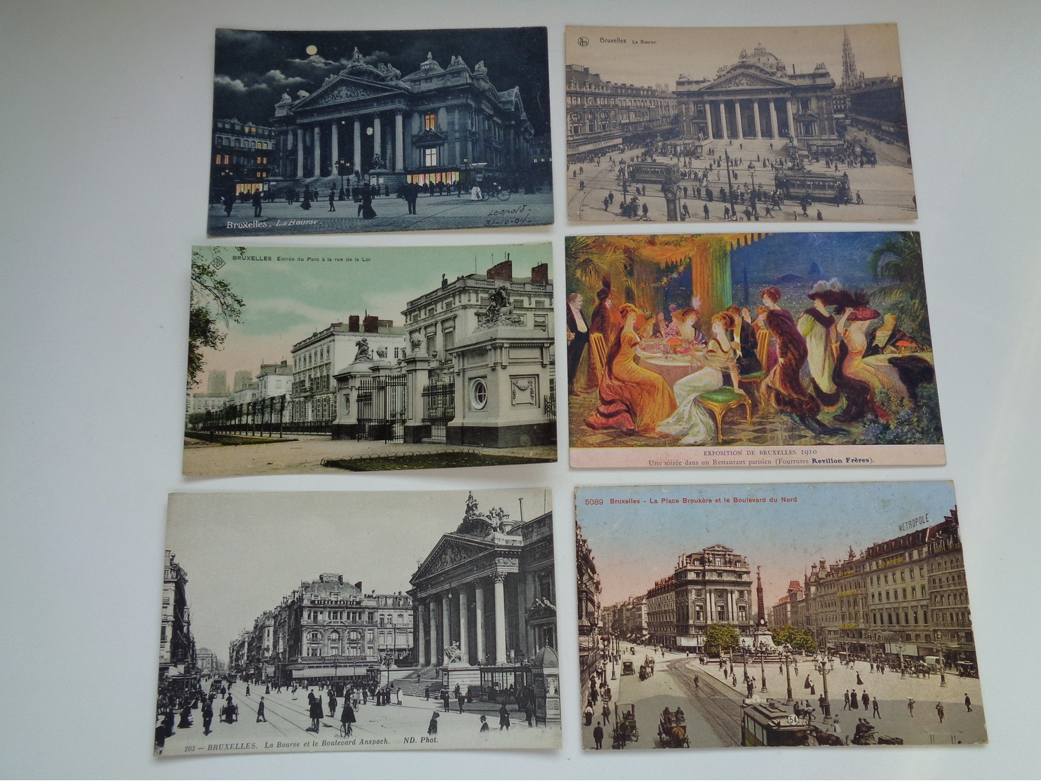 Beau Lot De 60 Cartes Postales De Belgique  Bruxelles      Mooi Lot Van 60 Postkaarten Van België  Brussel - 60 Scans - 5 - 99 Karten