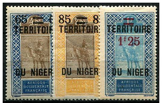 Niger, N° 18 à N° 24** Y Et T - Ungebraucht