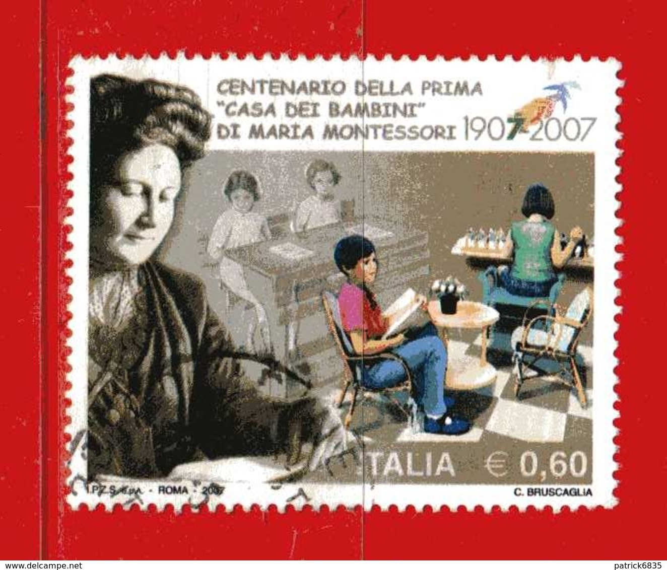 Italia ° - Anno 2007 -  MARIA MONTESSORI,  Unif. 2986. - 2001-10: Usati