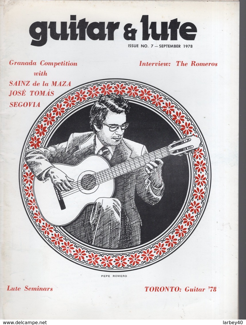 Revue De Musique -  Guitar & Lute N° 7 Pepe Romero - Musique