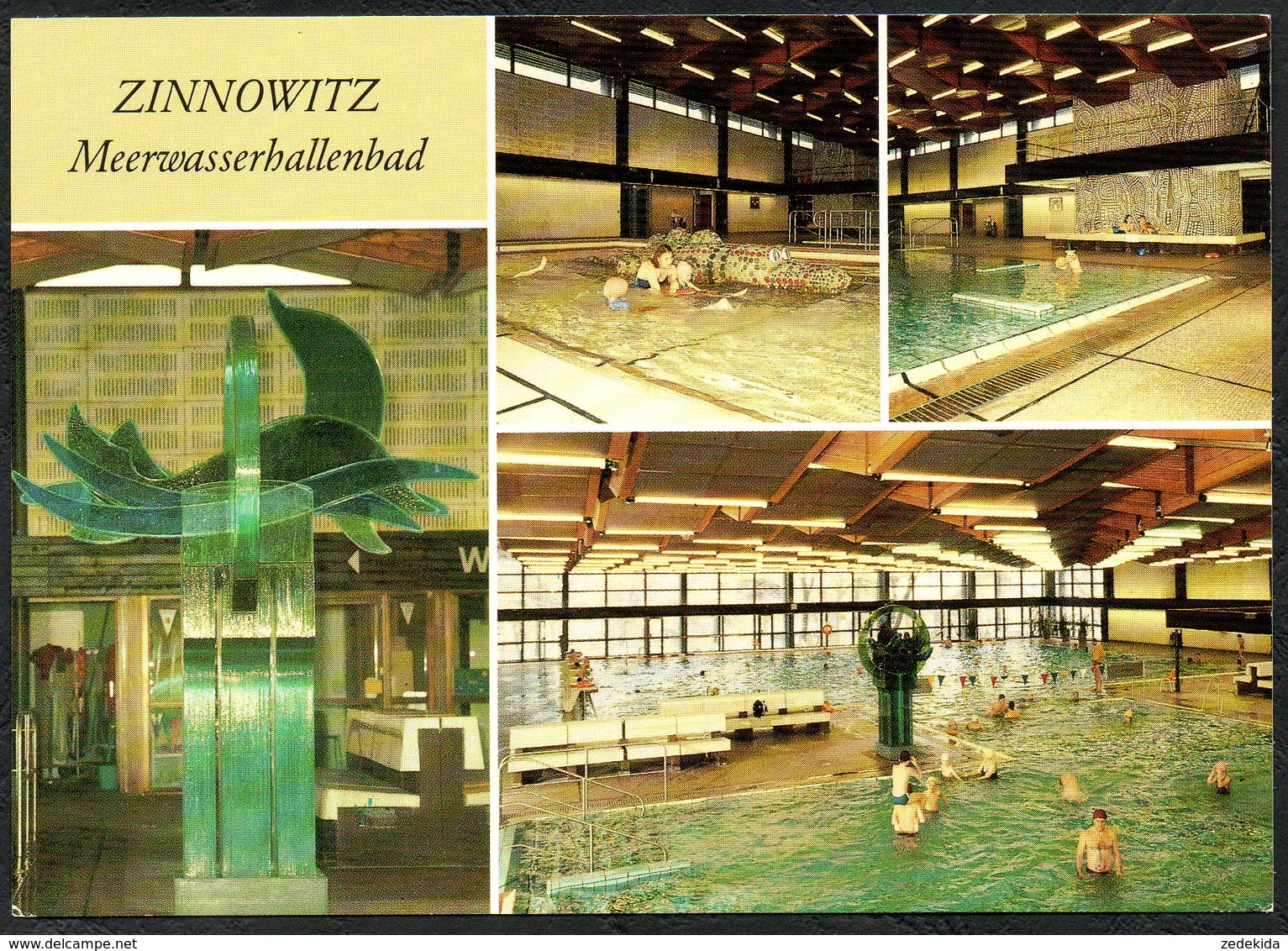 D3036 - TOP Zinnowitz Meerwasserhallenbad - Bild Und Heimat Reichenbach - Zinnowitz