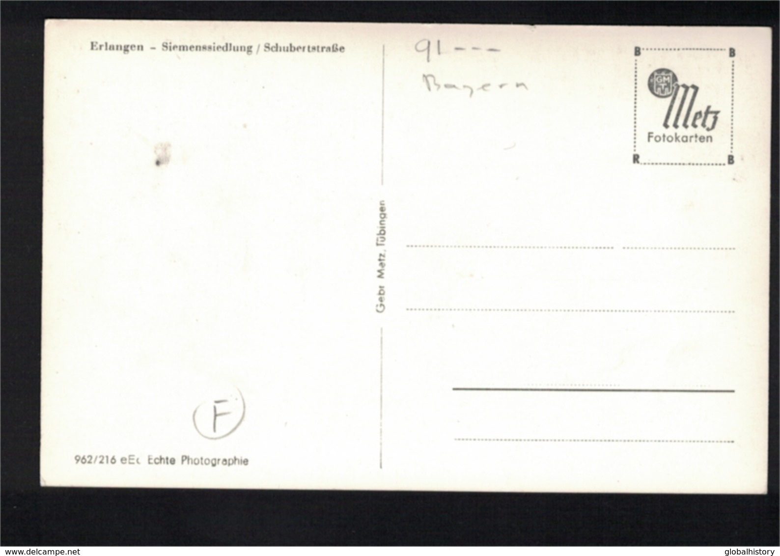 DF1120 - ERLANGEN - SIEMENSSIEDLUNG, SCHUBERTRAßE - Erlangen