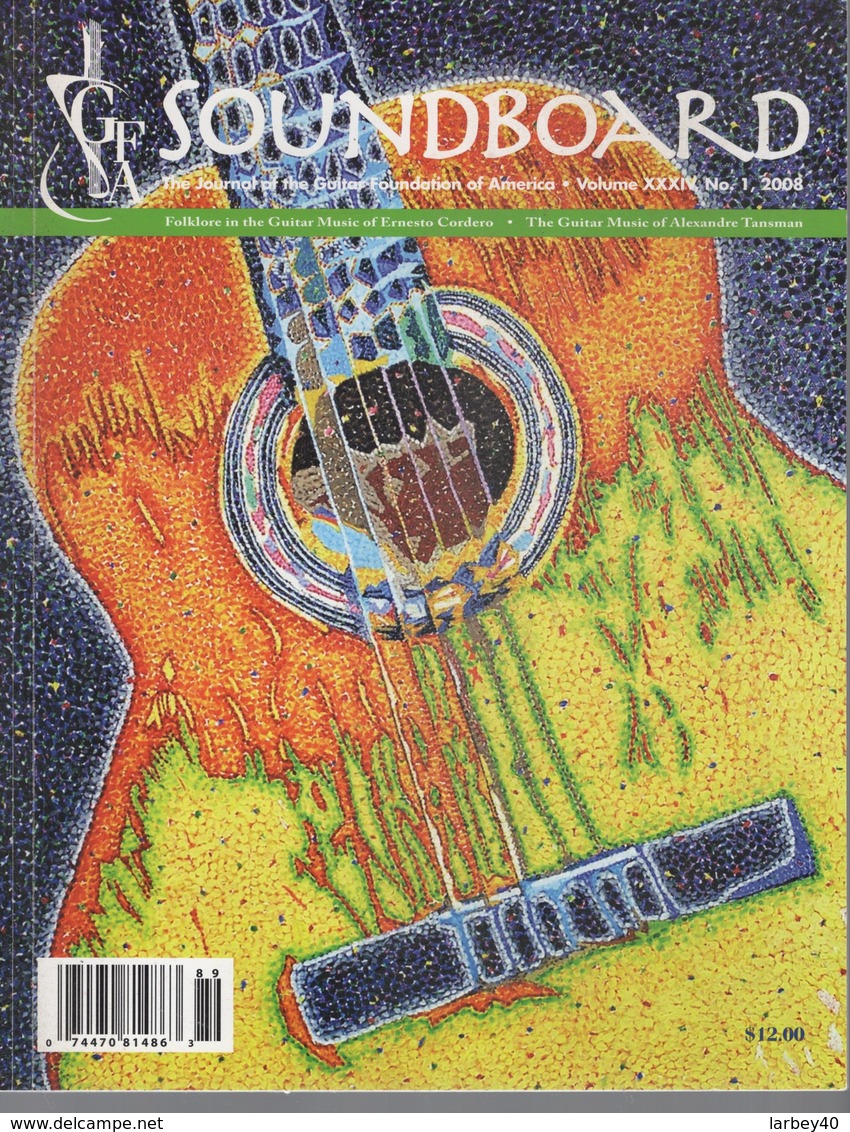 Revue De Musique -  Soundboard Guitar Fondation Of America N° 1 - 2008 - - Art