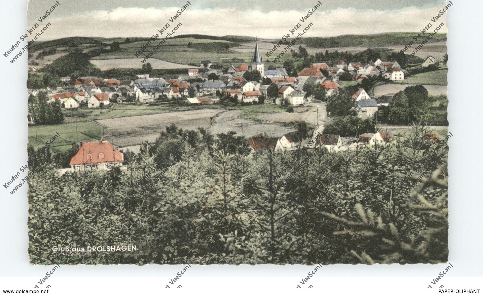 5962 DROLSHAGEN, Gesamtansicht - Olpe