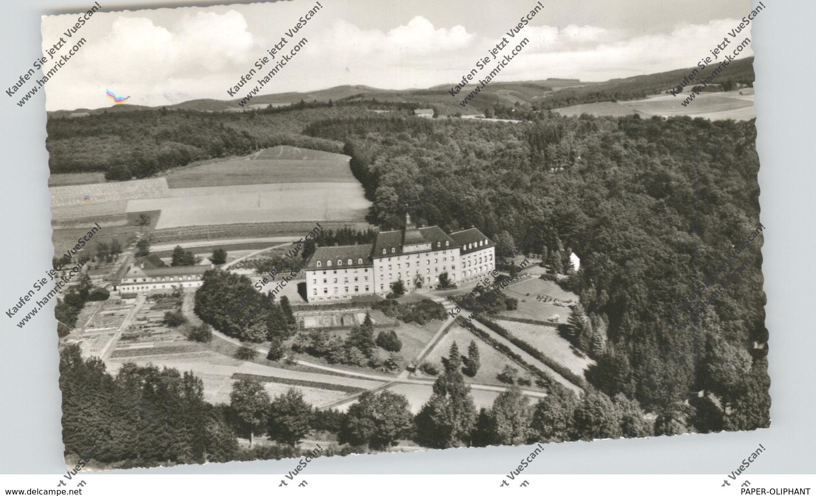 5960 OLPE, Haus Der Pallotiner, Luftaufnahme - Olpe