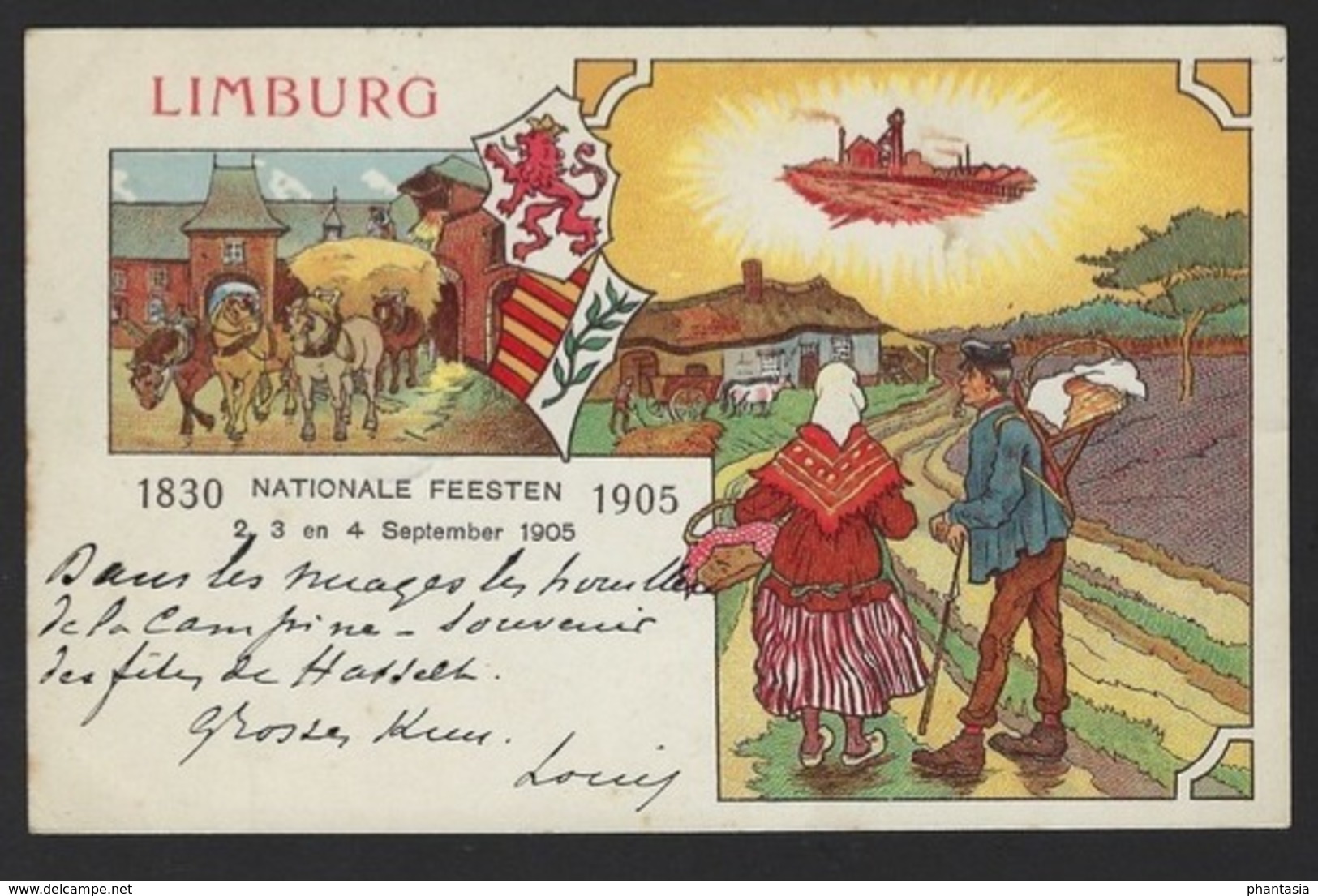 Limburg - Nationale Feesten 1830-1905 - 2 3 En 4 September 1905 - Dd 1905 - Autres & Non Classés