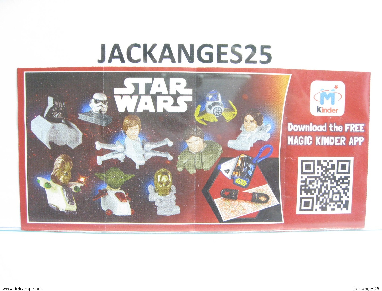 KINDER STAR WARS EPISODE 7 2019 MPG TT 382 B + BPZ - Families