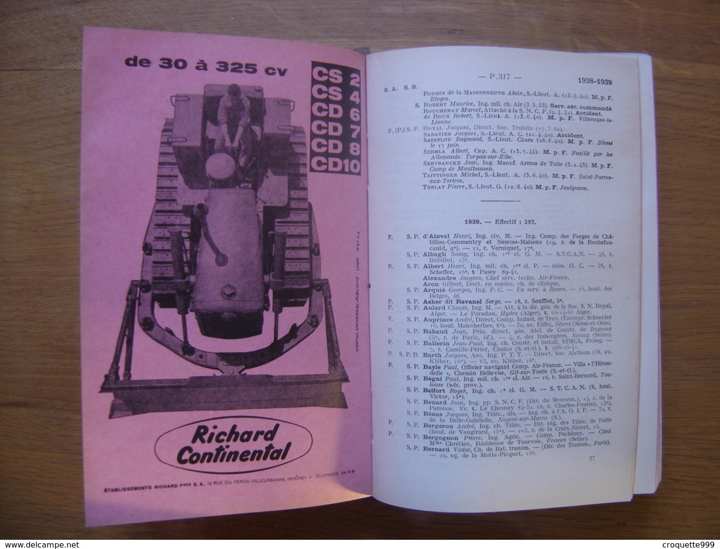 1963 Annuaire Des Anciens Eleves De L'ECOLE POLYTECHNIQUE - Telefonbücher